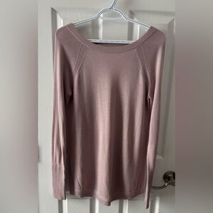 Lululemon Pink Long Sleeve Sweater